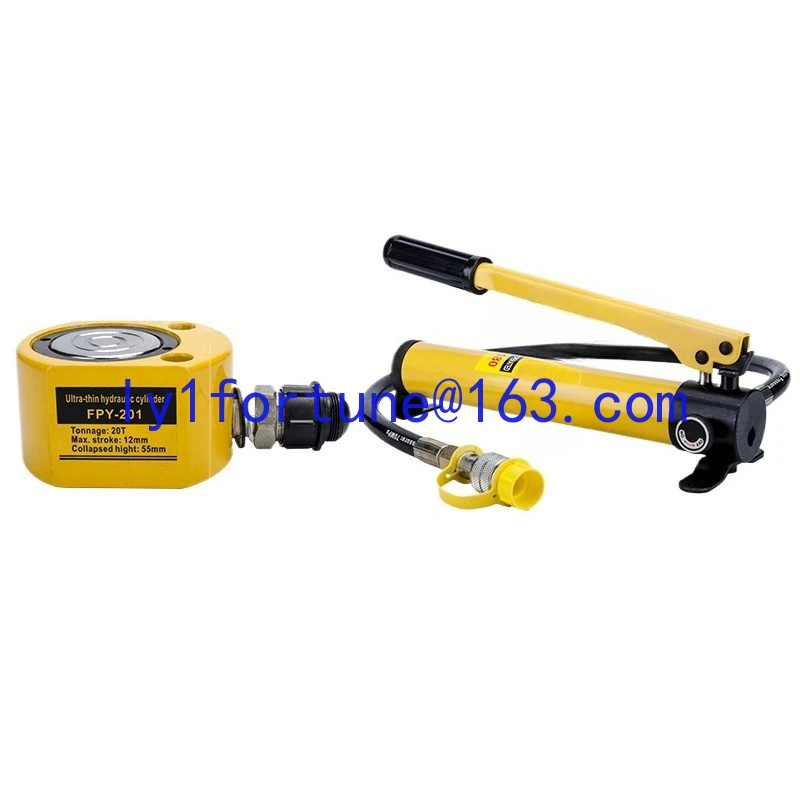 Separate hydraulic jack lifting large tonnage ultra-thin short long cylinder 5T 10T