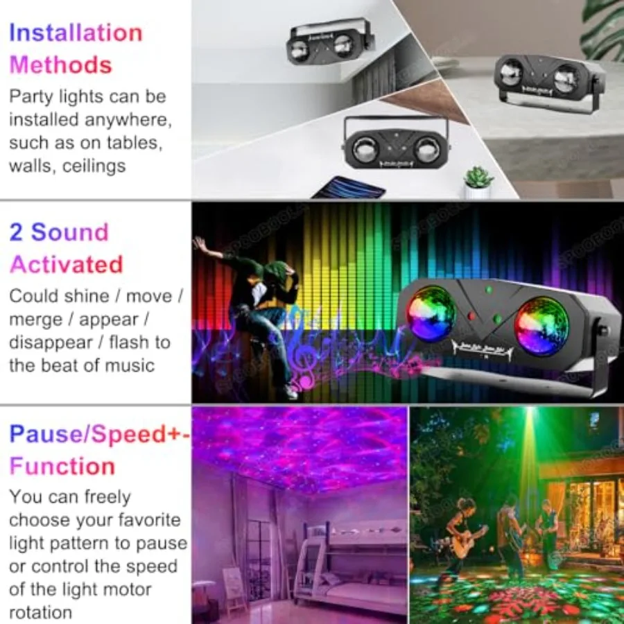 Remote Control Disco Light