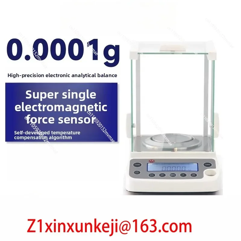 0.1mg 0.0001g One Ten Thousandth Gram High-precision Electronic Analysis Balance Electromagnetic Force Sensor
