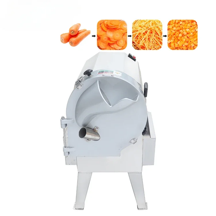 Root Vegetable Cutting Machine Fruit Slicer Chips   Potato Carrot Slice Shred Dicer  