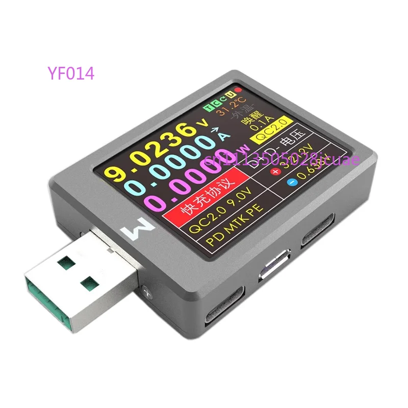 USB Tester U3 Voltage and Current Meter, PD3.1 Decoy 28V Fusion Fast Charging, UFS Aging EPR