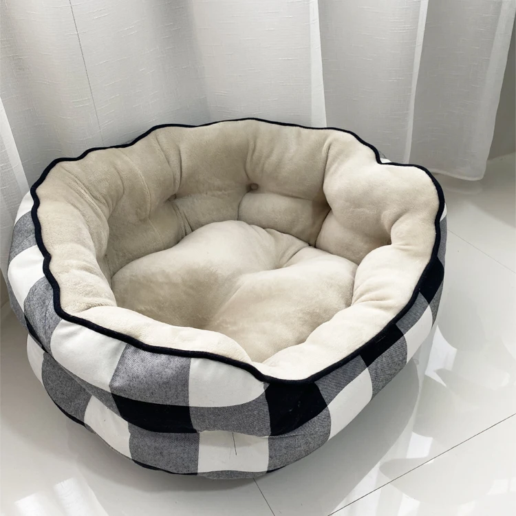 High backrest! Baby cat's nest, warm in autumn and winter, and pet's small and medium-sized dog's nest, Teddy Bagger dog bed