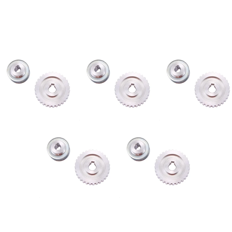 

10Pcs Synchronous Pulley Gear Motor Belt Gear Drive Wheel Gear S/N Cj0618 Mini Lathe Gears , Metal Cutting Machine Gears