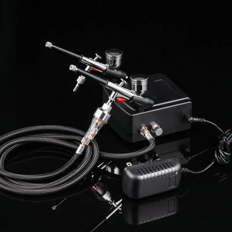 Spray Painting and Coloring Inkjet Printer T100A Model Airbrush Air Pump Mini Small Airbrush Set