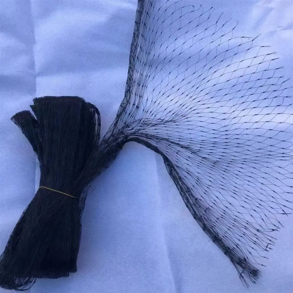 Heavy Duty Bird Netting Multi Purpose Reusable Braided Cord Netting Black Green Durable Bird Protection Mesh Deer Fence