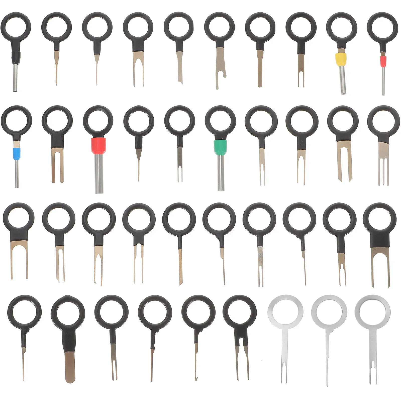 

73Pcs Terminal Removal Tool Kit Car Wire Connector Depinning Tool Electrical Pin Extractor Set for Auto Maintenance