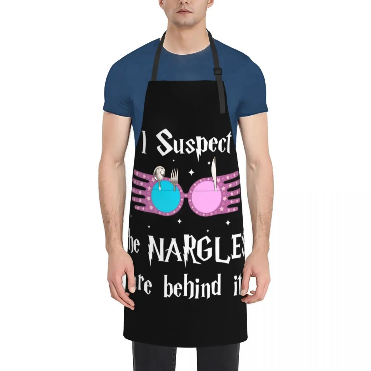 I Suspect the Nargles are behind it Apron Nursing Women's Dresses chef for man Apron