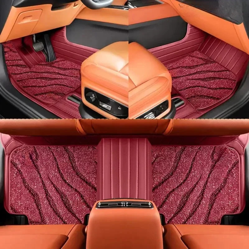 

Комплект кожаных автомобильных ковриков на заказ для WK2 2011-2018 гг. (полный комплект) – Автоаксессуары