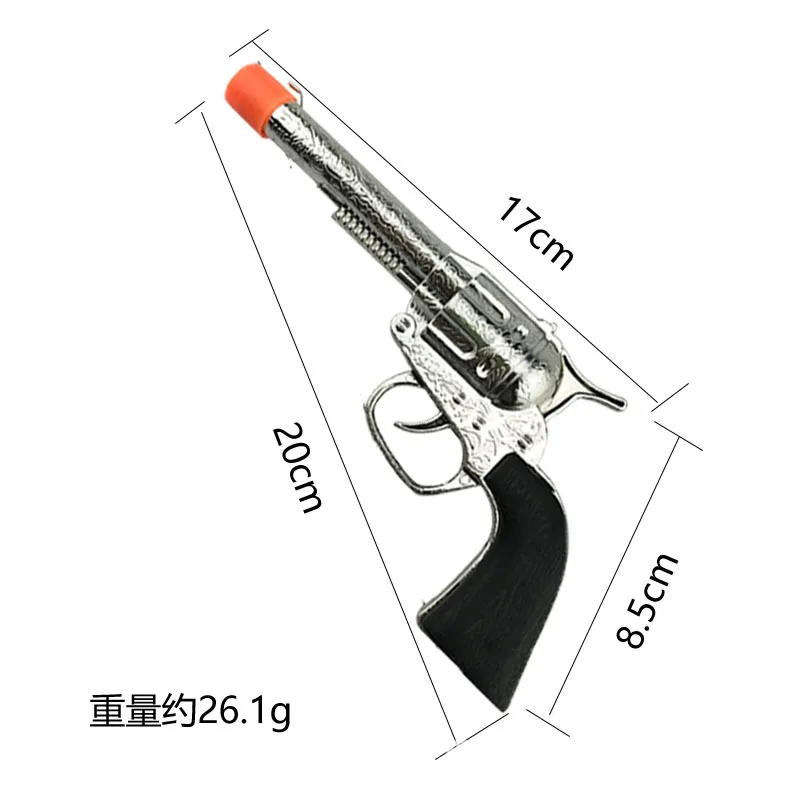 Cosplay Western Cowboy Gun Props Children Toy Gun Model Dress Up Jewelry Accessories Plastic Gun Party Halloween Props