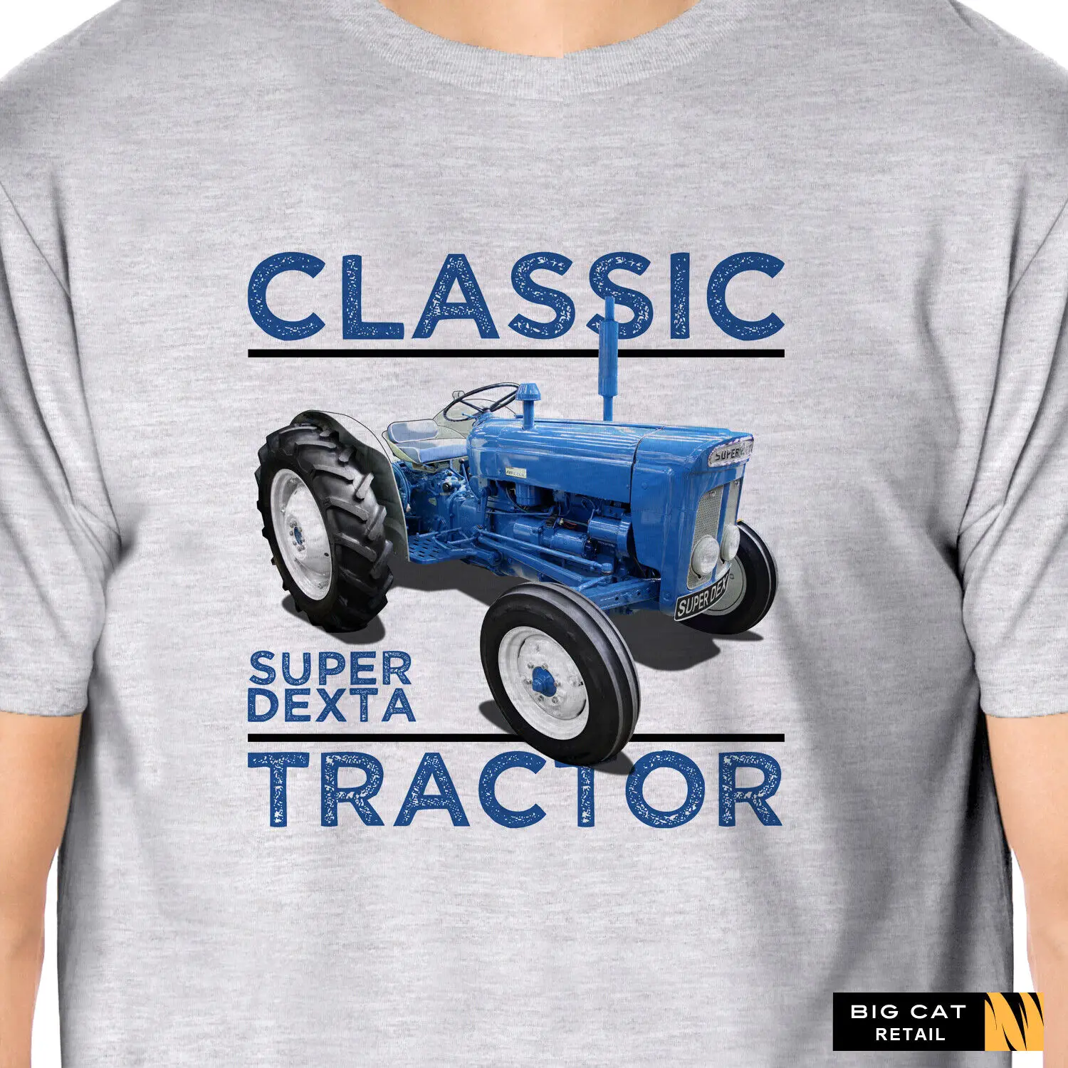 Classic Tractors Fordson Super Dexta Inspired Retro T-Shirt