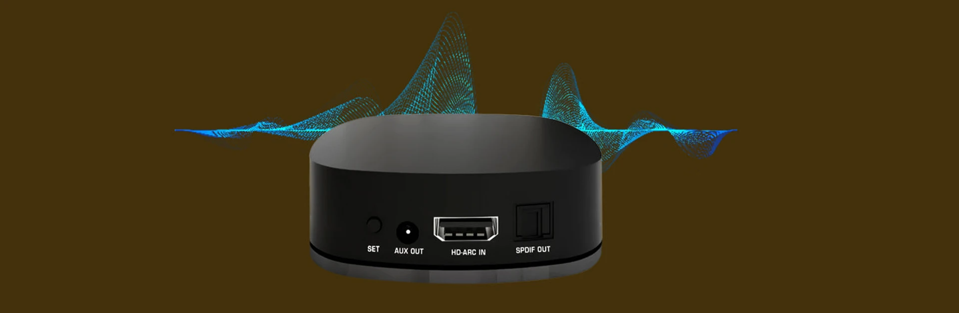 Reproductor de Audio Inalámbrico Hi5, Receptor de Música HiFi con AirPlay Bluetooth 5.0, Multiroom para Spotify, Tidal, 
