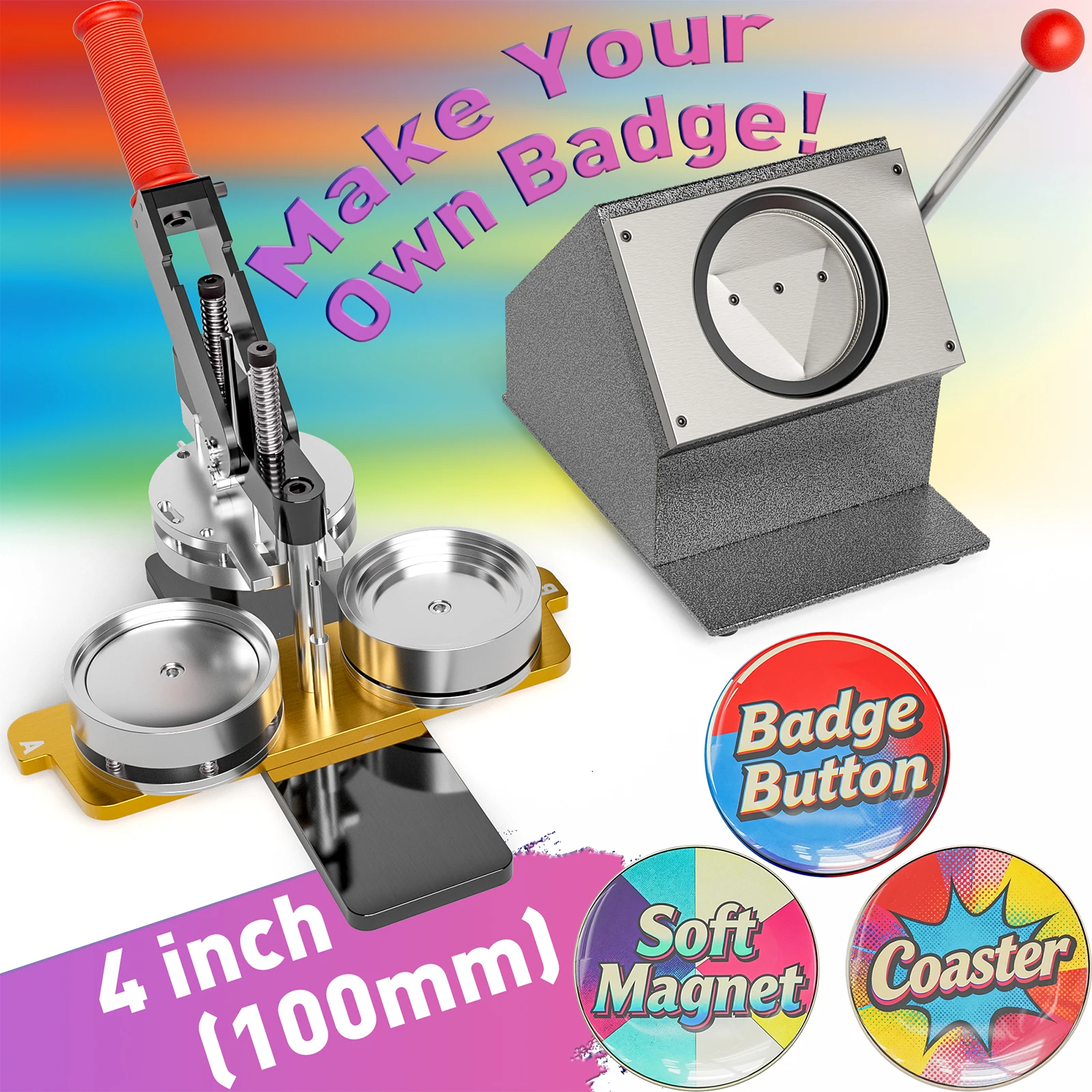 Everything You Need to Know About the 4-Inch Button Maker for Professional-Quality Custom Badges