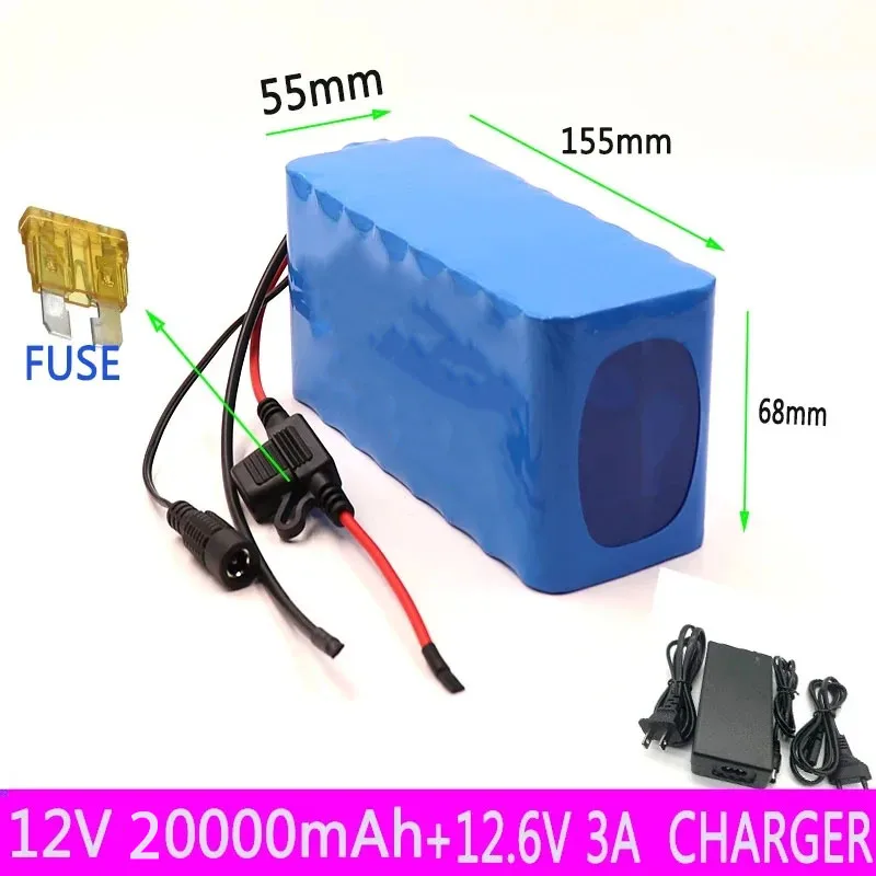 Special offer 12V 3s8p rechargeable battery pack 20000mAh,suitable for miner's lamp or other electronic equipment 18650 battery