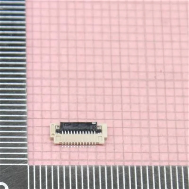 1Pcs/Lot   51296-1233  MOLEX connector Pad 500μm 12pin beige 1.3mm FFC, FPC 500mA bismuth, tin bottom patch mounting