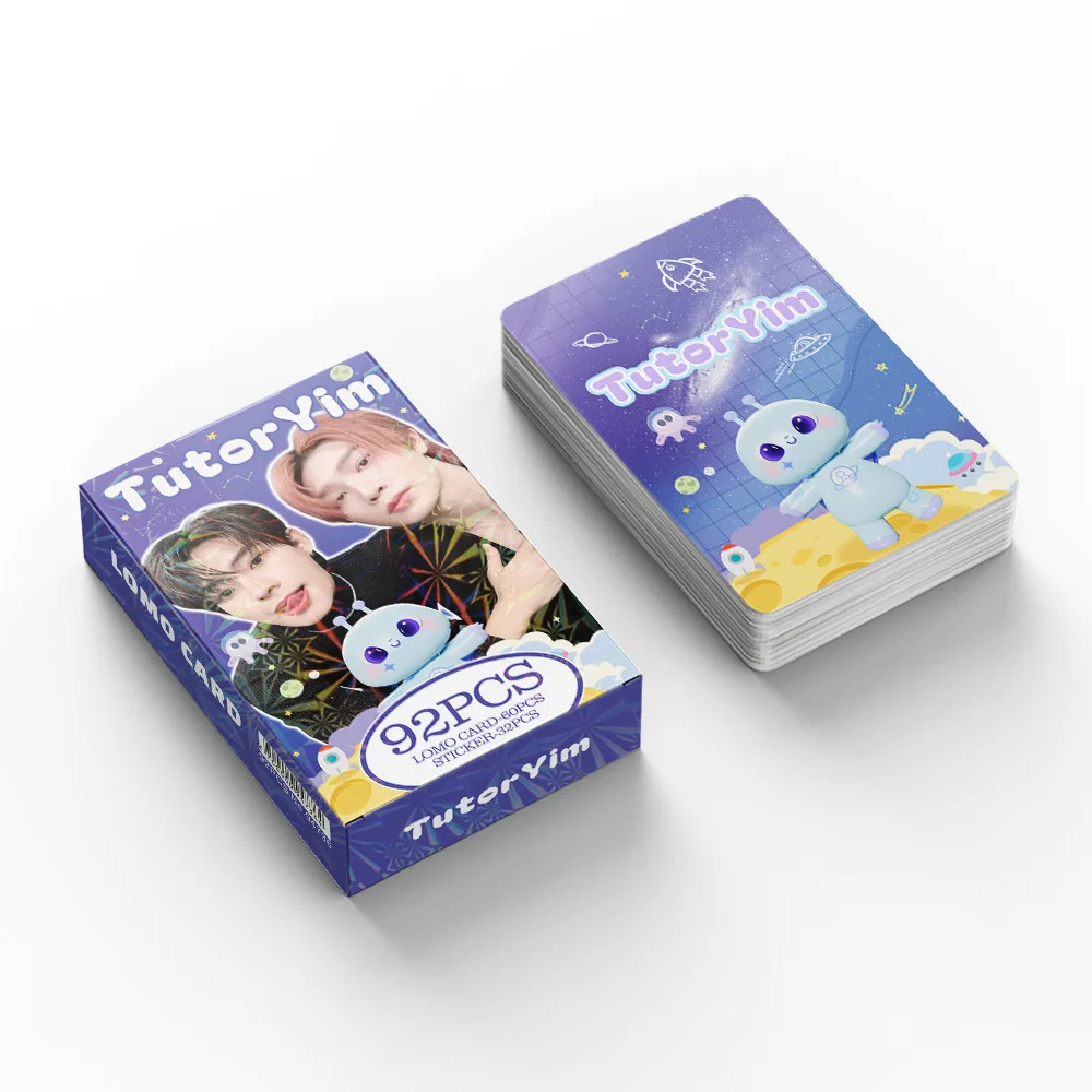 92PCS Thai BL Star Tutor & Yim Photo Cards with Mini Stickers Set
