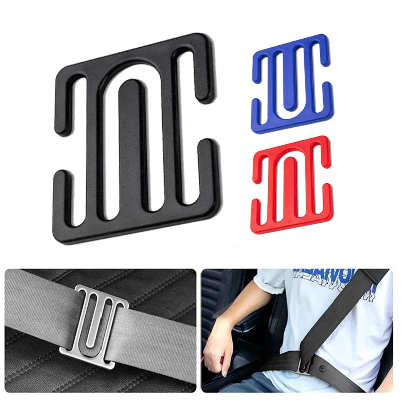 Car Child Safety Belt Adjustable Fixer Anti Neck Strangulation Universal Shoulder And Neck Belt Limiter Car Accessories