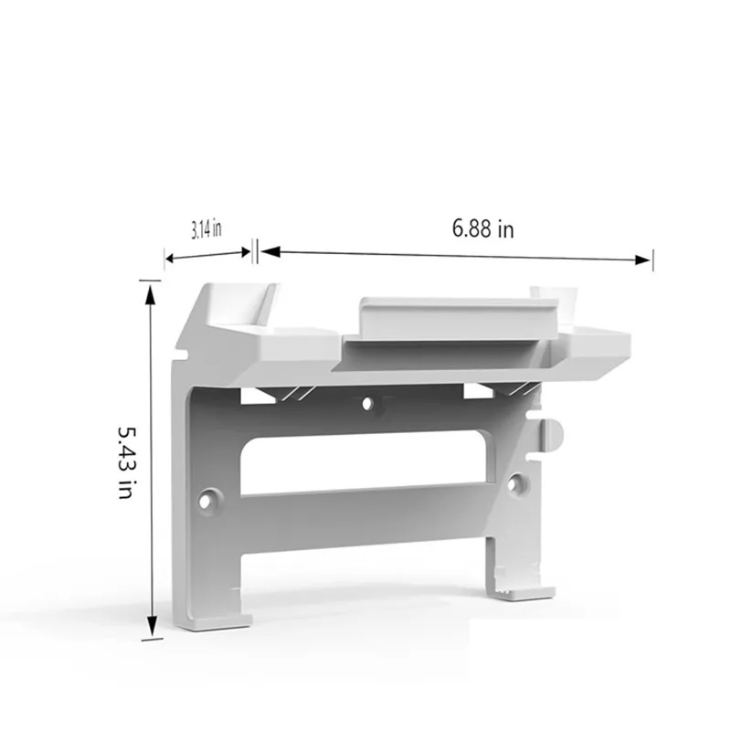 2 in 1 for Starlink Gen 3 Router Mount& for StarLink V3 Supply Brackets Holder-for StarLink Internet Kit Satellite,Wall Holder