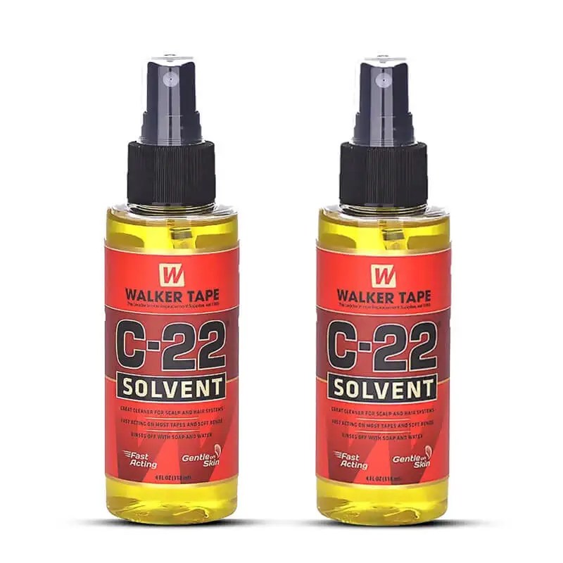 Walker Tape C-22 Hair Solvent Spray Remover per nastro estensioni dei capelli/parrucchino/parrucche in pizzo 4 FLOZ (118ml) nastro adesivo per la rimozione dei capelli