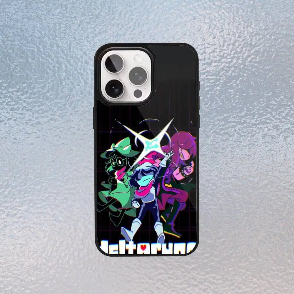 حافظة هاتف D-Deltarune Kris لهاتف iPhone17,16,15,14,13,12,11 Plus، Pro Max Magsafe شحن لاسلكي مغناطيسي #3