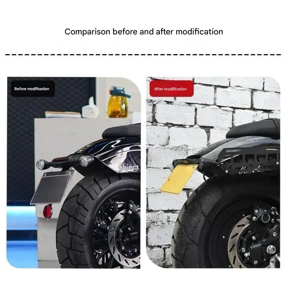 【Factory Direct】Motorcycle Fender Eliminator Kit Tail Light Turn Signal Mount Support Fit Benda Chinchilla 500