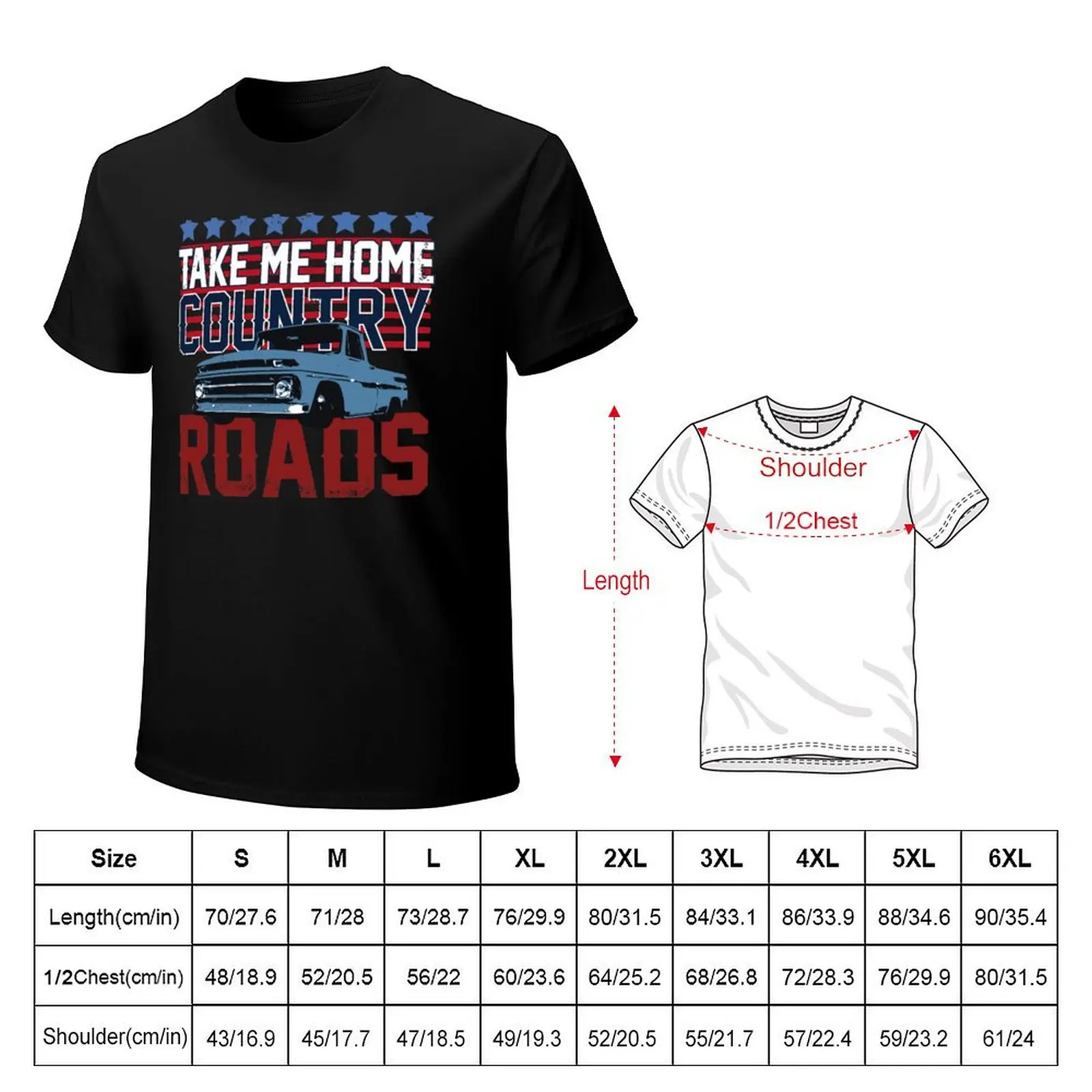 Fleetside Truck 64-66 T-Shirt Lightweight Sport Basic T-Shirt