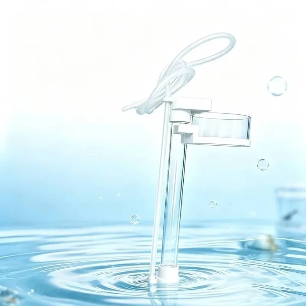 Langlebiger, abnehmbarer Luftlift-Fischabfallsammler, längenverstellbares Wasserzirkulationssystem, Kotreiniger, Reinigungswerkzeug für Fischbecken – Detail 9