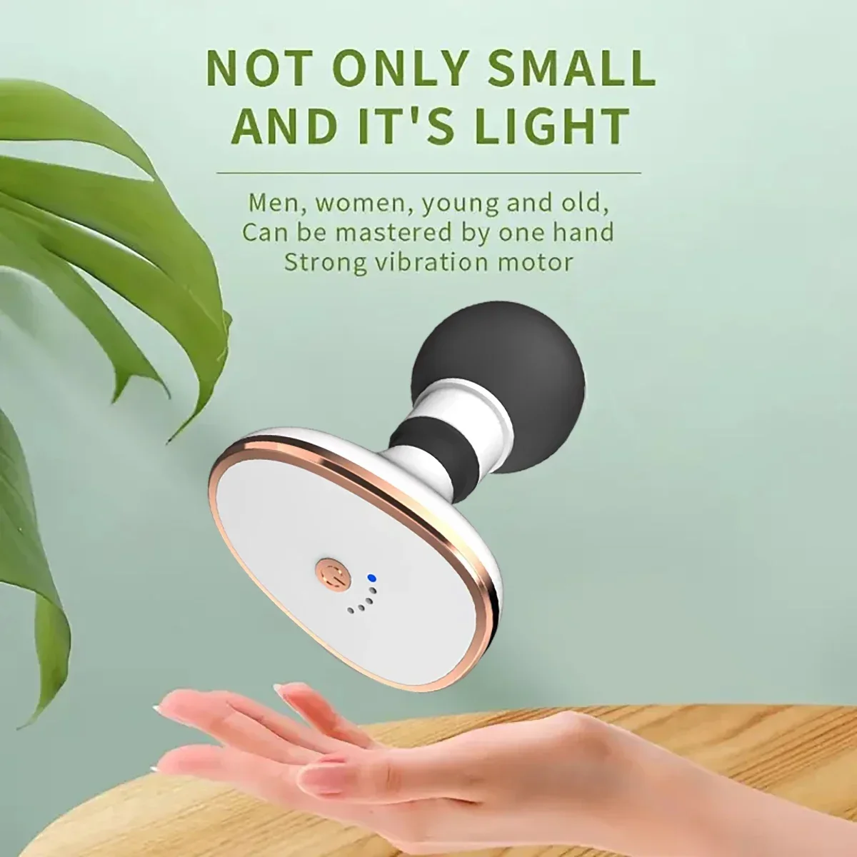 

Mini Portable Muscle Relaxation Neck Massager withProfessional-Grade Fascial Gun for Whole BodyMassage