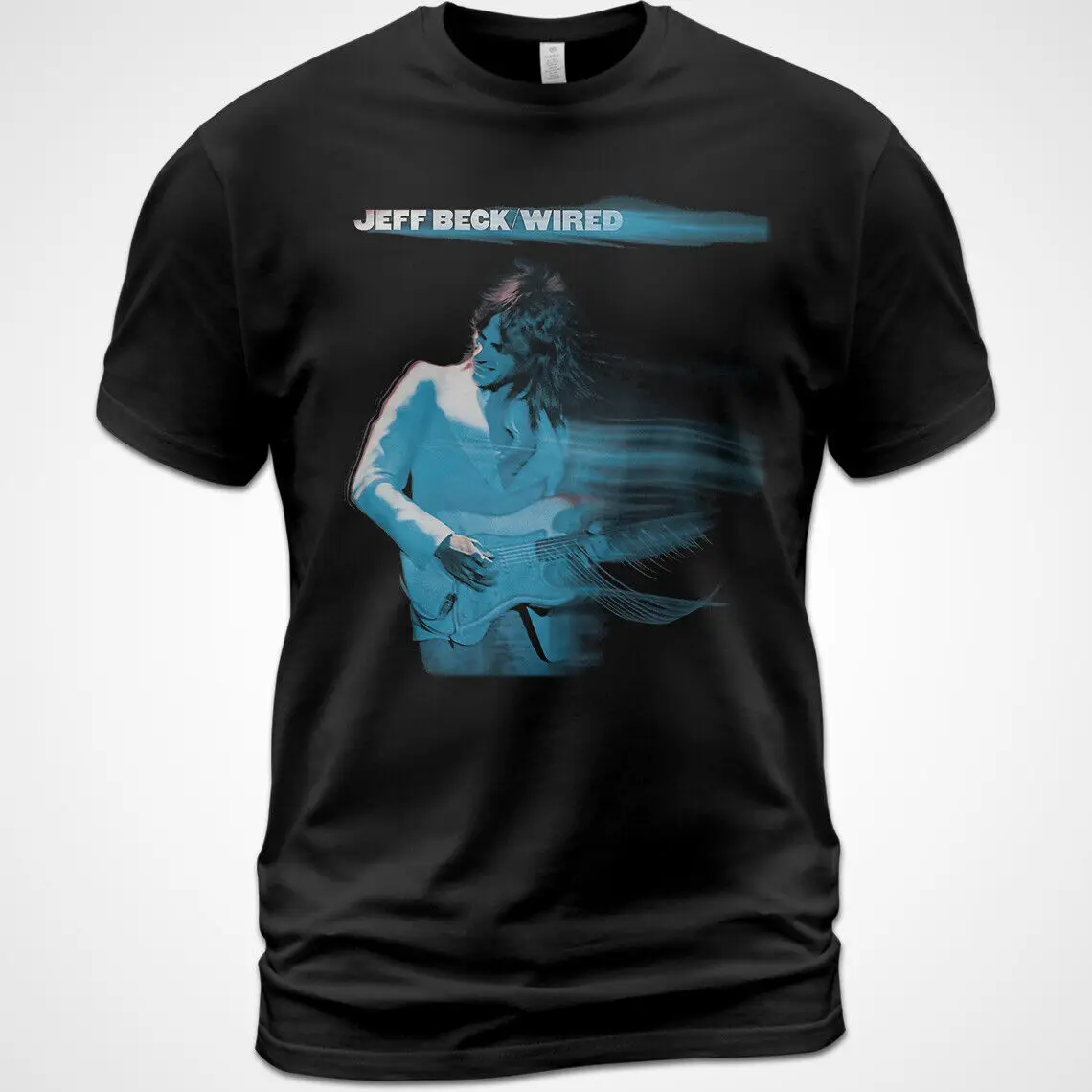 Cotton T shirt Jeff Beck Wired Album Shapes of Things Morning Dew Greensleeves