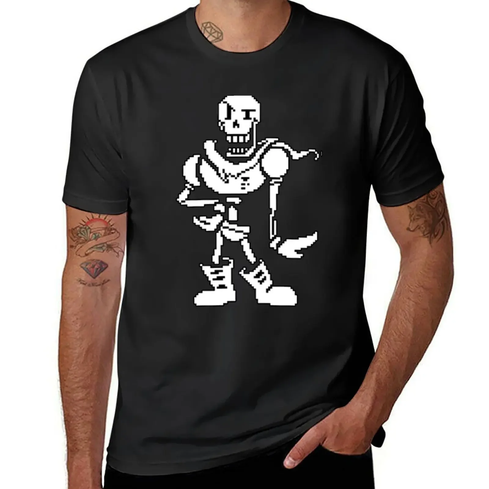 Undertale (Papyrus) T-Shirt street wear graphic tee shirt oversizeds customizeds t shirts for men graphic