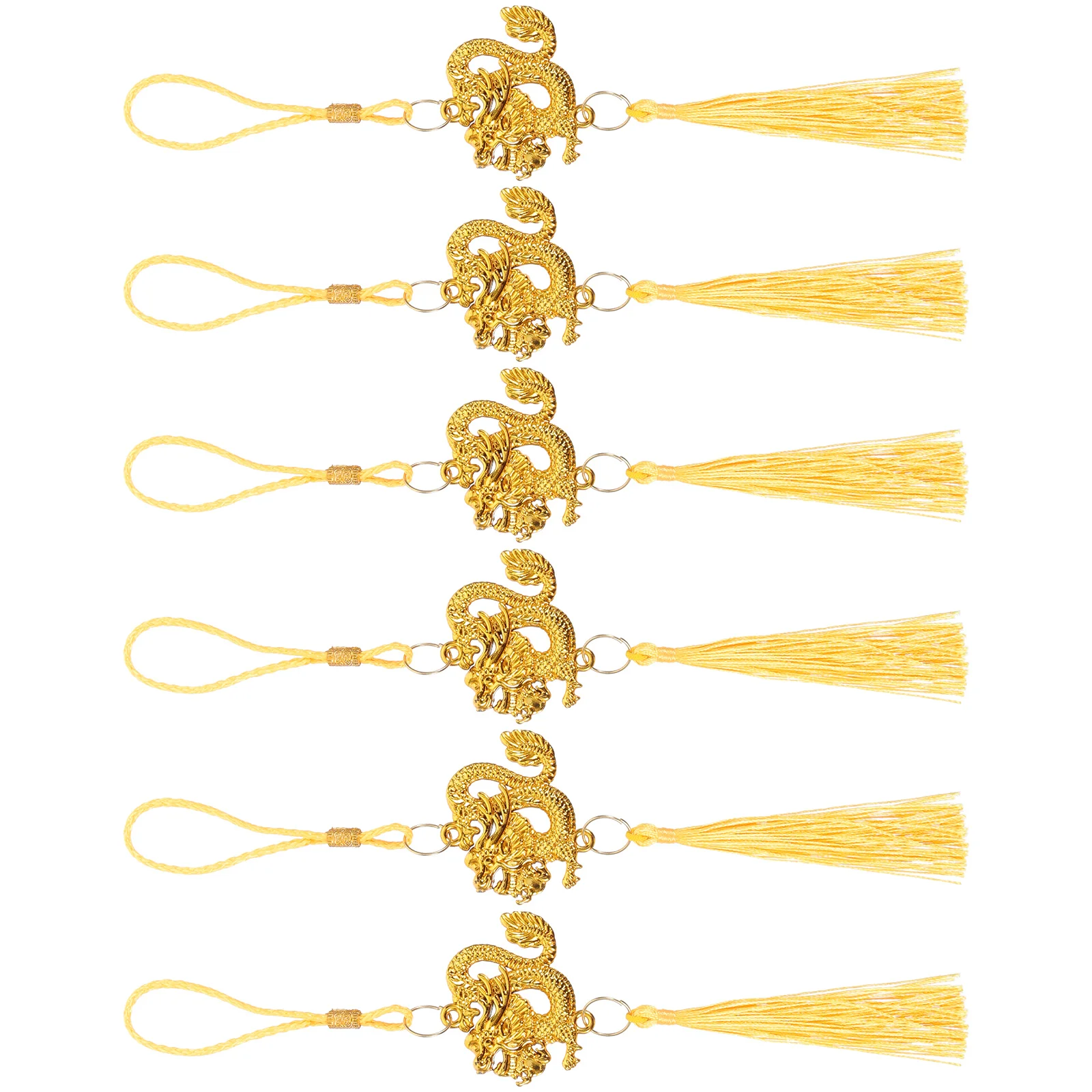 Adorno colgante de dragón chino, colgante de Año Nuevo para el hogar, oficina, centro comercial, suministros para festivales, colgante Interior de pared, 6 uds., 2024