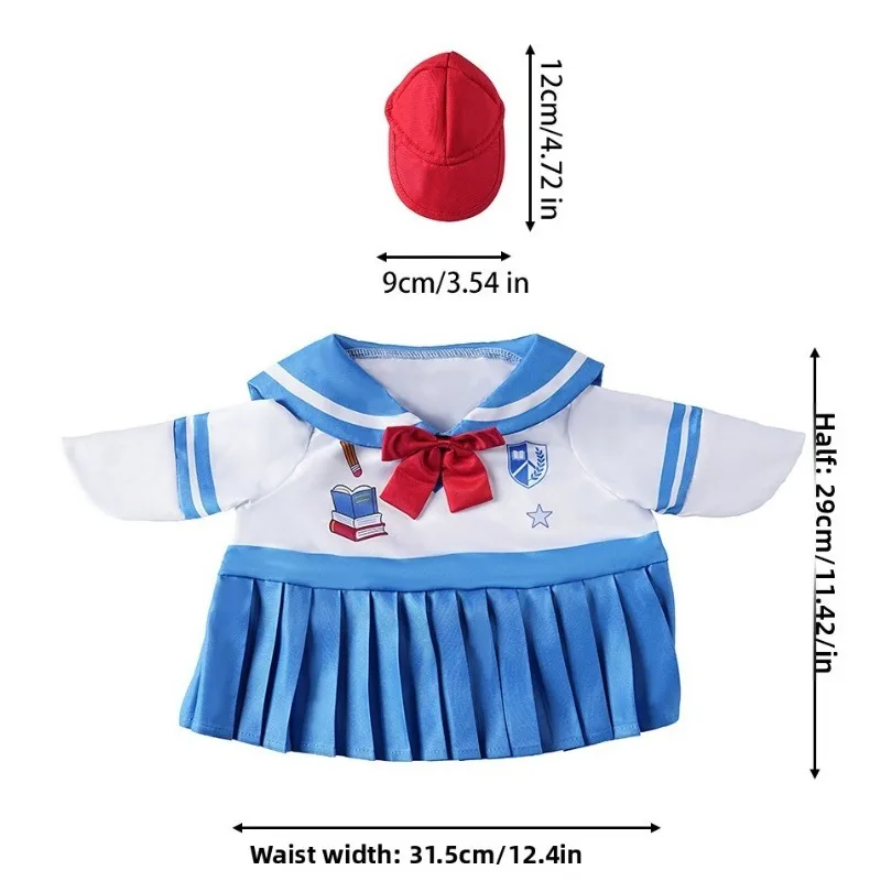 Back To School Season Porch Goose Clothes 23 Inch College Style Goose Sailor Suit No Goose