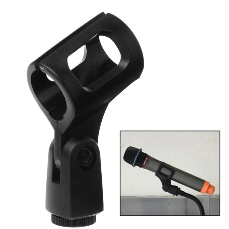 ★▲Flexible Microphone Stand Holder Mount Wireless Microphone Support Bracket Plastic Soft Smooth Clamp Fixing Accessories