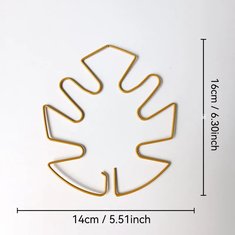 Plant Stem Support Durable Monstera Stabilizer Metal Climbing Plant Trainer Decorative Garden Ideal Plant Support for Growth