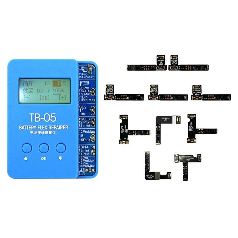 Battery Cable Repair Programmer for Phone 11-15 Battery Read Data Health Cycles Recovery Instrument Tool