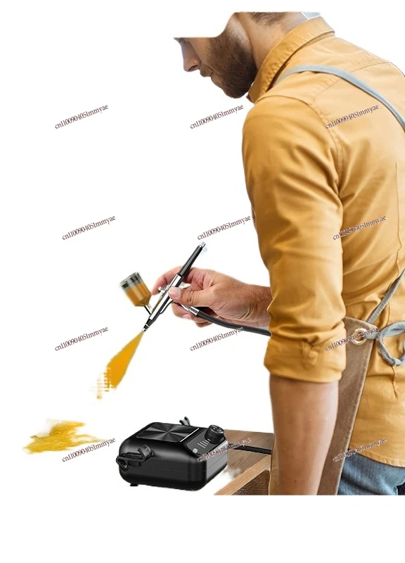 

Mini Air Pump Airbrush Airbrush Tattoo Turtle Pump Acrylic Painting Furniture Model Spray Paint Repair Gun