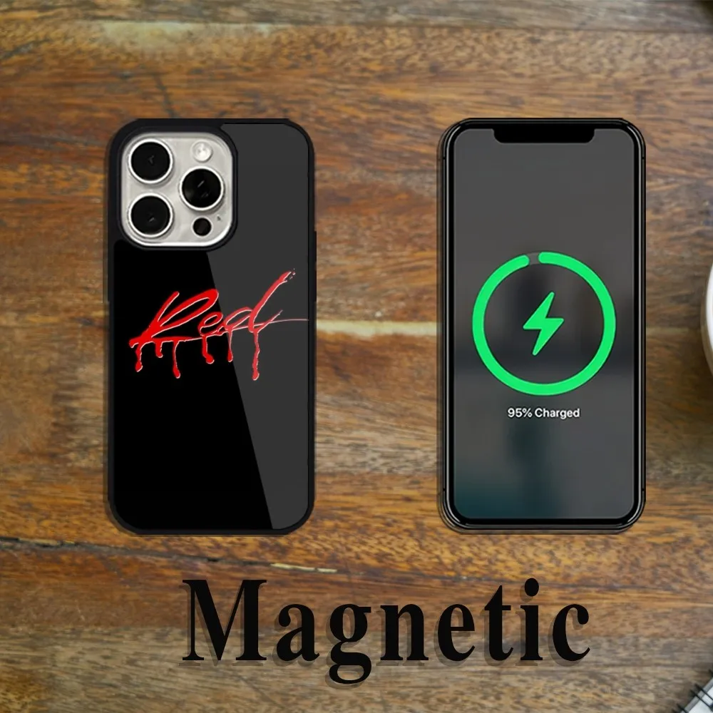 Rapper P-Playboi Carti Phone Case Magsafe Magnetic For iPhone 11 12 13 14 15 Pro Max Plus Wireless Charging