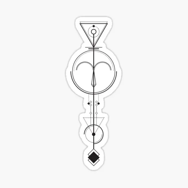 Овен Астрология Зодиак стрела 5 шт. автомобильные наклейки для детей автомобильный Декор окно холодильник украшения Искусство ноутбук бутылки для воды