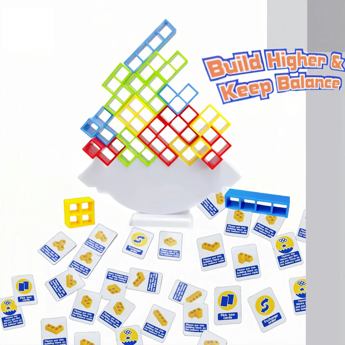 Sway Stacking Fun Party Game for Family Gatherings - Ideal for Celebrations Christmas Halloween Thanksgiving Easter