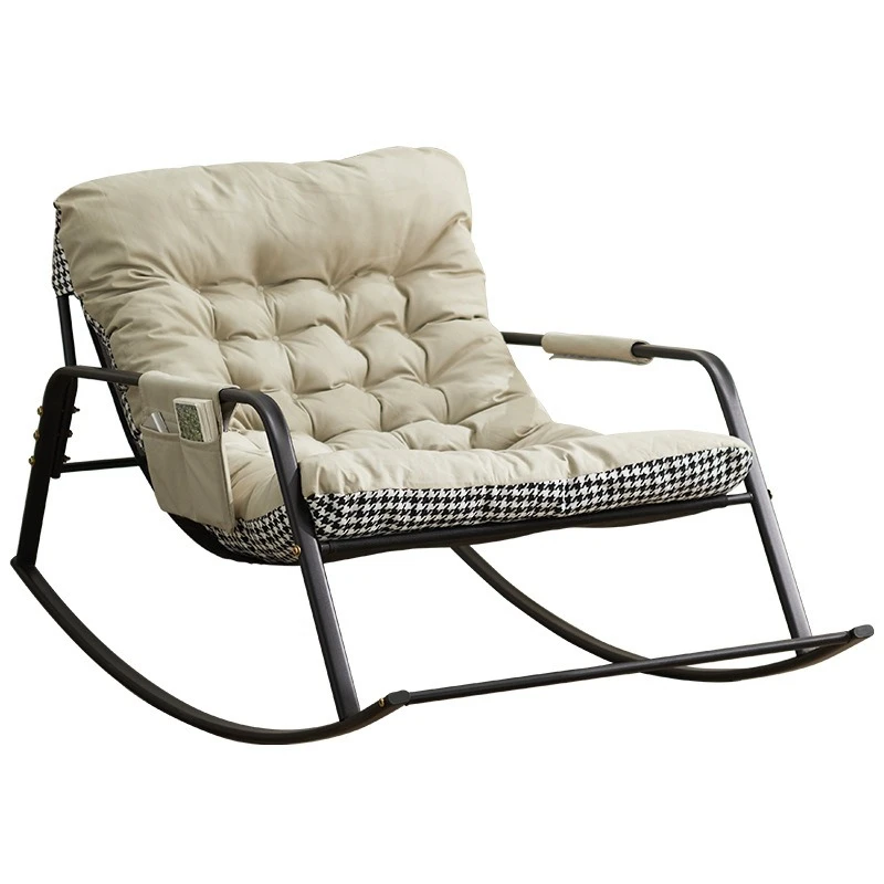 Lazy sofa sleepable reclining double rocking chair adult reclining chair household balcony leisure chair living room