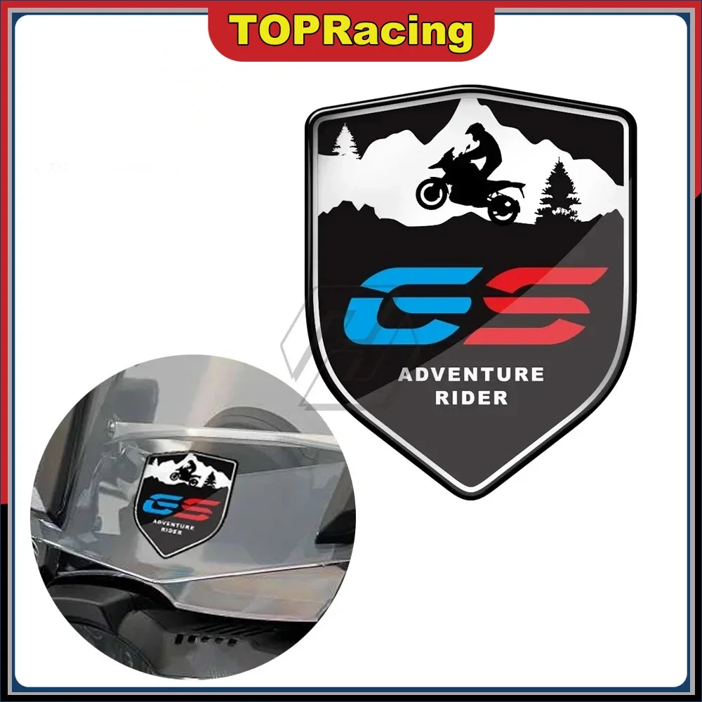 Autocollant de moto 3D, autocollant Adventure Rider ADV GS pour BMW F800GS F700GS R1200GS R1250GS