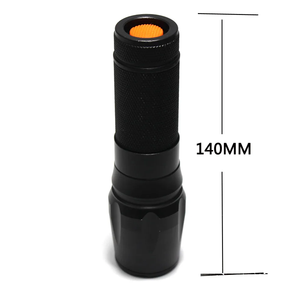 IR Zoomable zoom Led Flashlight Hunt IR 850NM Infrared Light Night Vision Torch Rechargeable Lampe Torch +26650 Battery charger