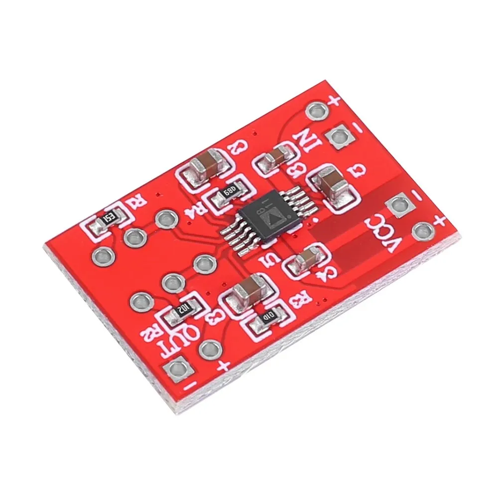 SSM2167 Speech Compressor Microphone Preamp, Audio Amplifier, Red Board