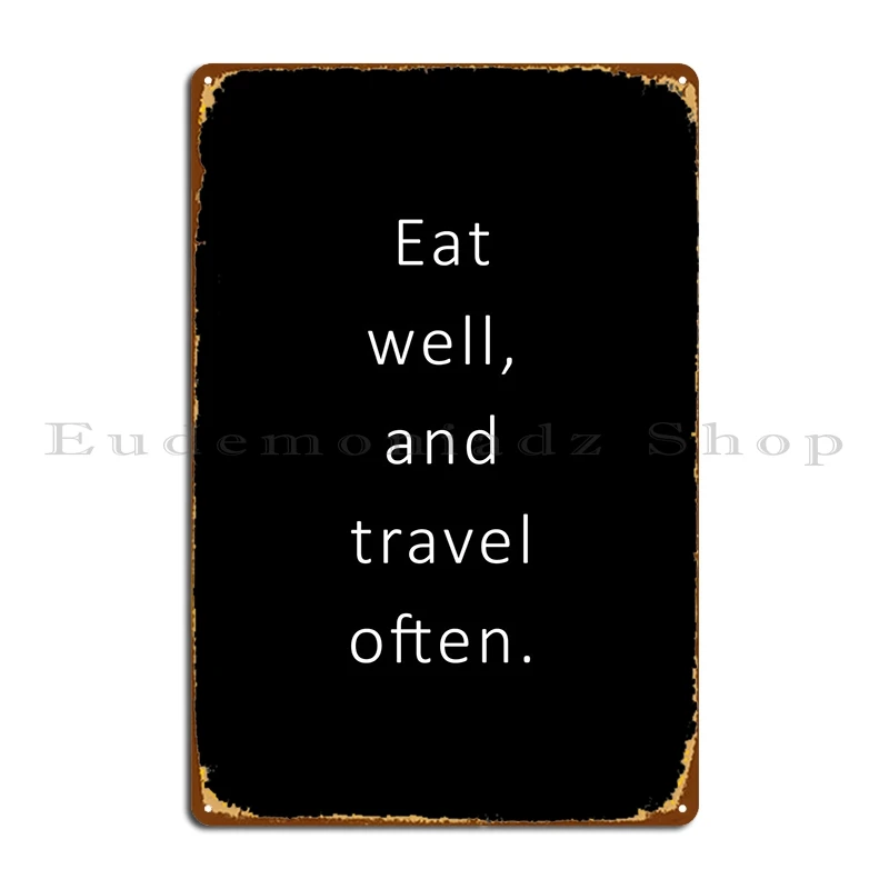 Travel Metal Sign Retro Bar Poster PaintingCustomized Tin Sign Poster