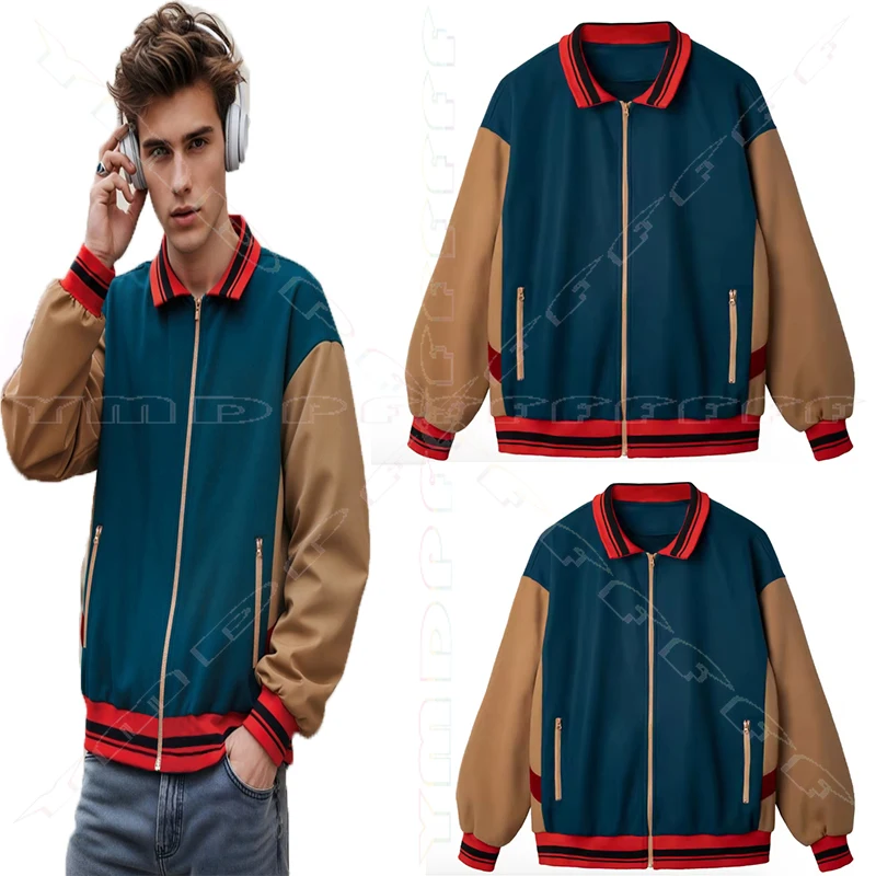 

Anime Will Byers Jacket Cosplay Costume TV Bizarre Character Coat Halloween Costume Party Performance Set Adult Costume