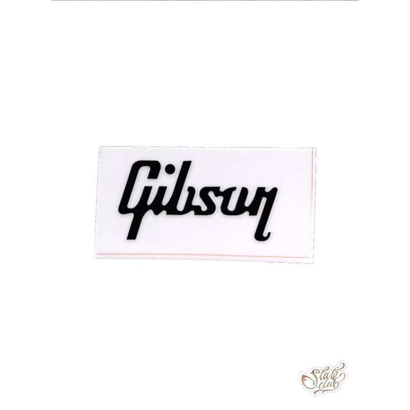 

20cm/8cmGibson Logo Sticker Decal Vinyl Guitar Personalized Sticker Luggage Instrument Decoration Decal