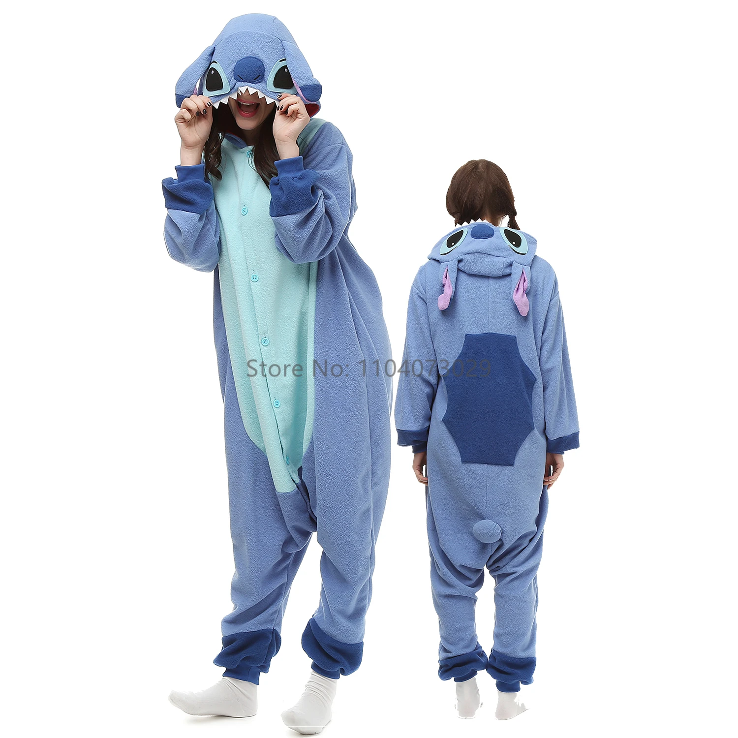 Onesieshow Animal Kigurumi Pyjamas Halloween Onesie Adult Kids Blue Pink Cartoon Pajama Cosplay Party Women Men Homewear 3XL