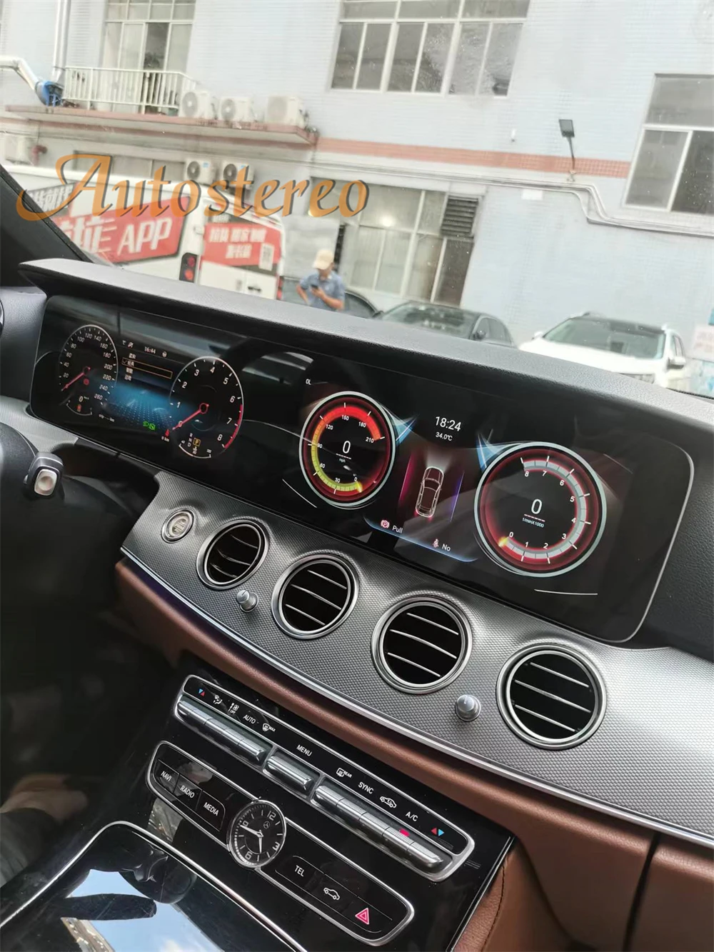 

Автомобильный мультимедийный плеер Carplay, экран 23 дюйма, Android, для Mercedes-Benz E Class W213 2017-2019, GPS-навигация