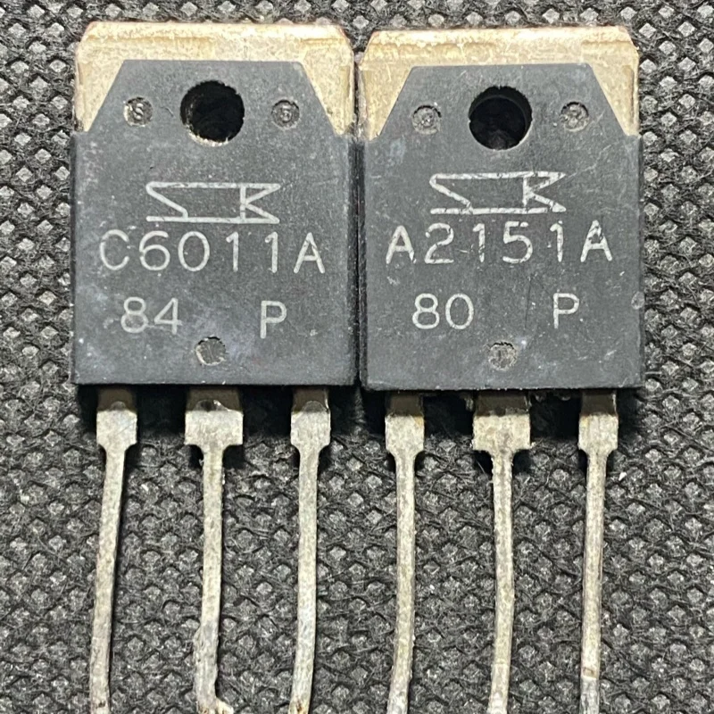 

5pairs/10pcs Original disassembly (5pcs 2SA2151A+5pcs 2SC6011A) 2SA2151 2SC6011 A2151A C6011A Audio amplifier pairing tube