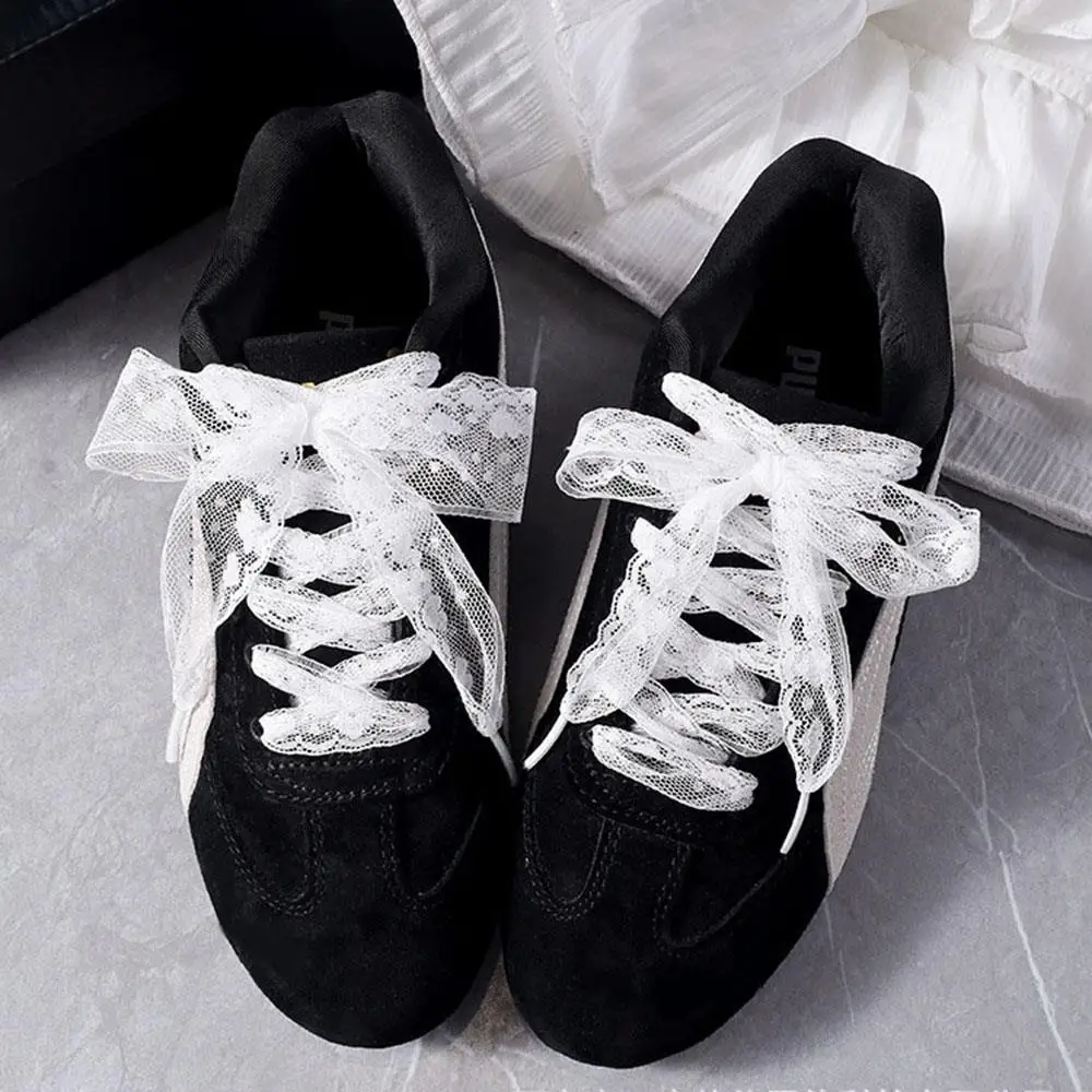 

Trendy Lattice Shoelaces Colorful Laces for Shoe Decoration Y2K Sneakers DE Traning Shoes Laces Accessories Make Shoes Different