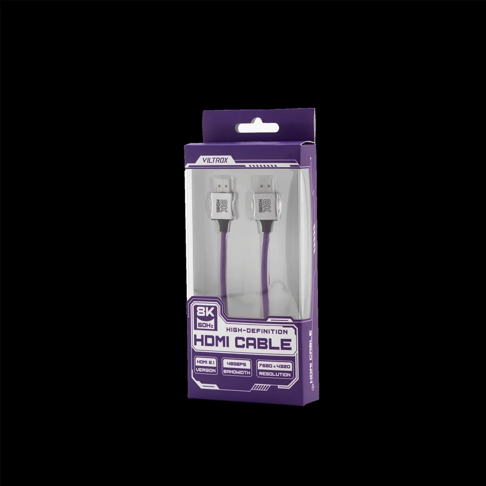 Kabel HDMI Viltrox 8K 2.1 48Gbps 60Hz Standard HDMI A do A do kamery, monitora, telewizora HD, laptopa, komputera stacjonarnego, projektora, PS4, PS5 — zdjęcie produktu 6